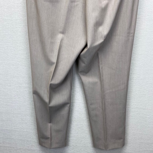 Worthington Petite Modern Fit Women's Tan Straight Leg Dress Pants 14P Stretch - Picture 5 of 13